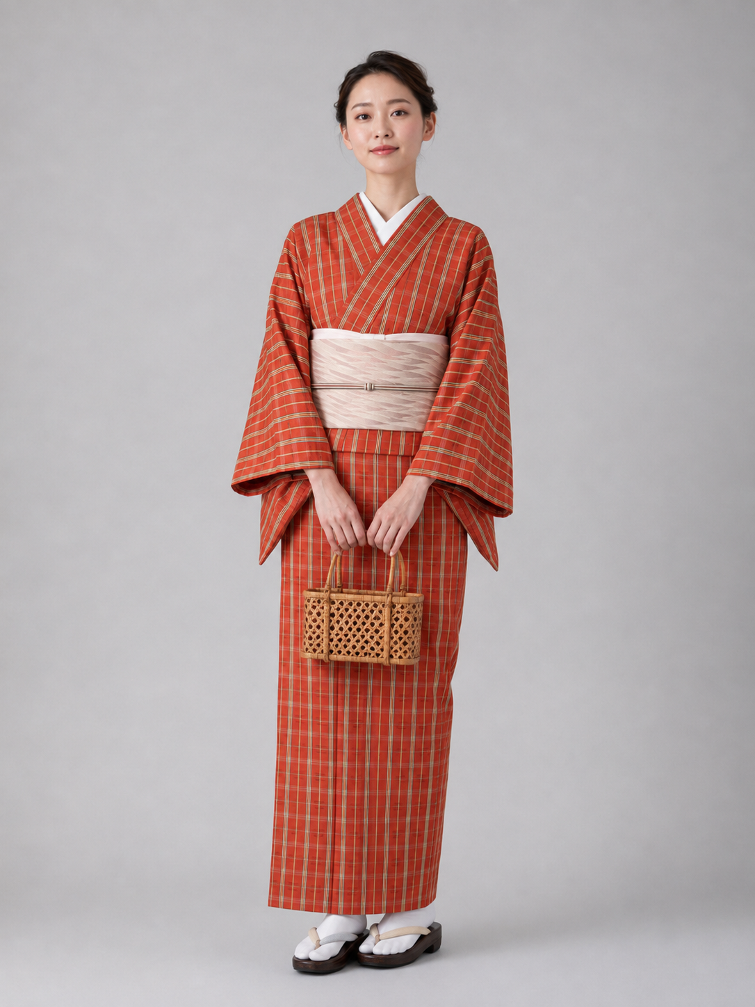 正絹紬「米琉」 袷衣仕立て — Yoneryu Tumugi Kimono｜Heritage Collection