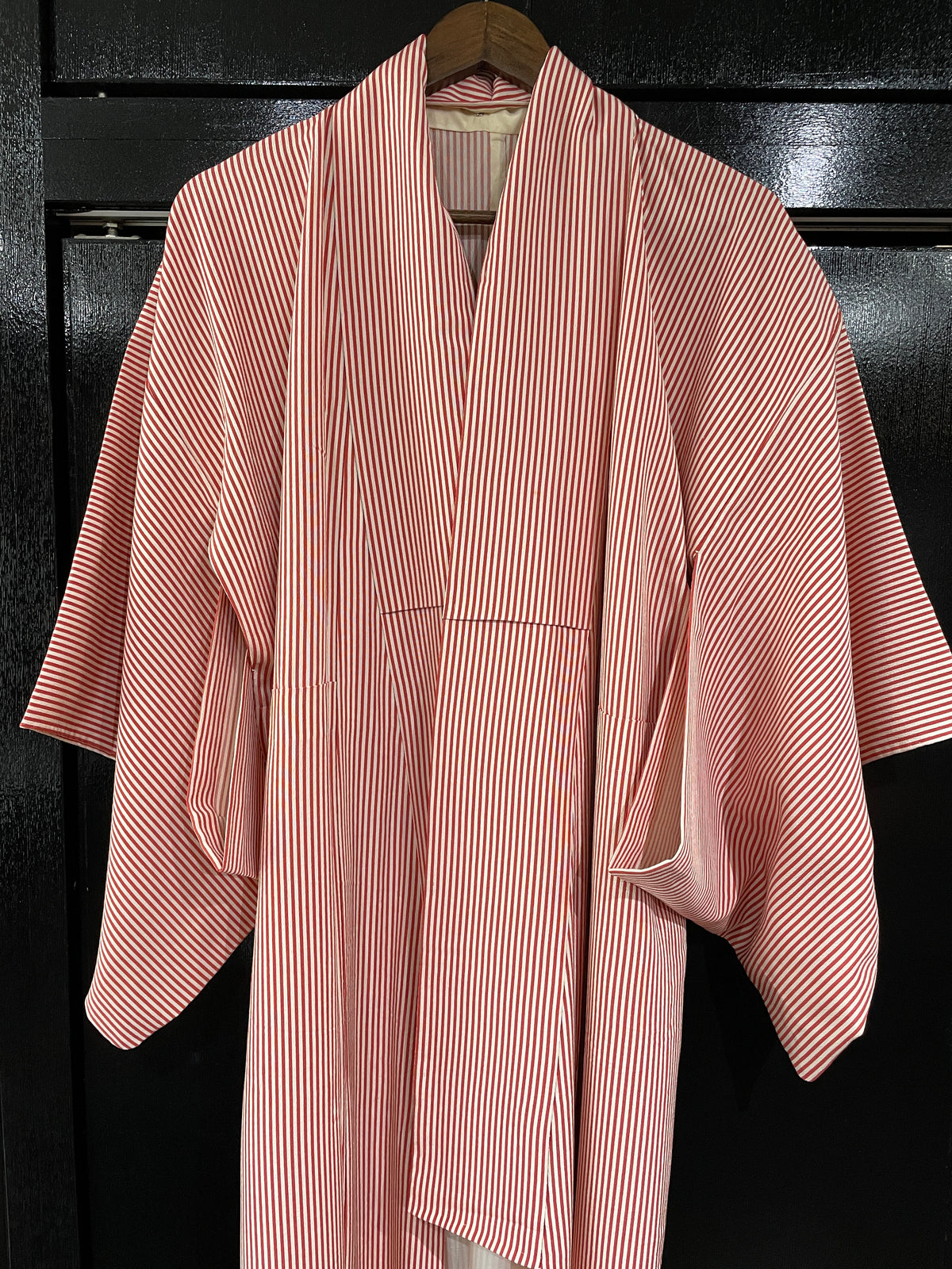 正絹小紋 単衣仕立て — Stripe Komon Kimono｜Heritage Collection