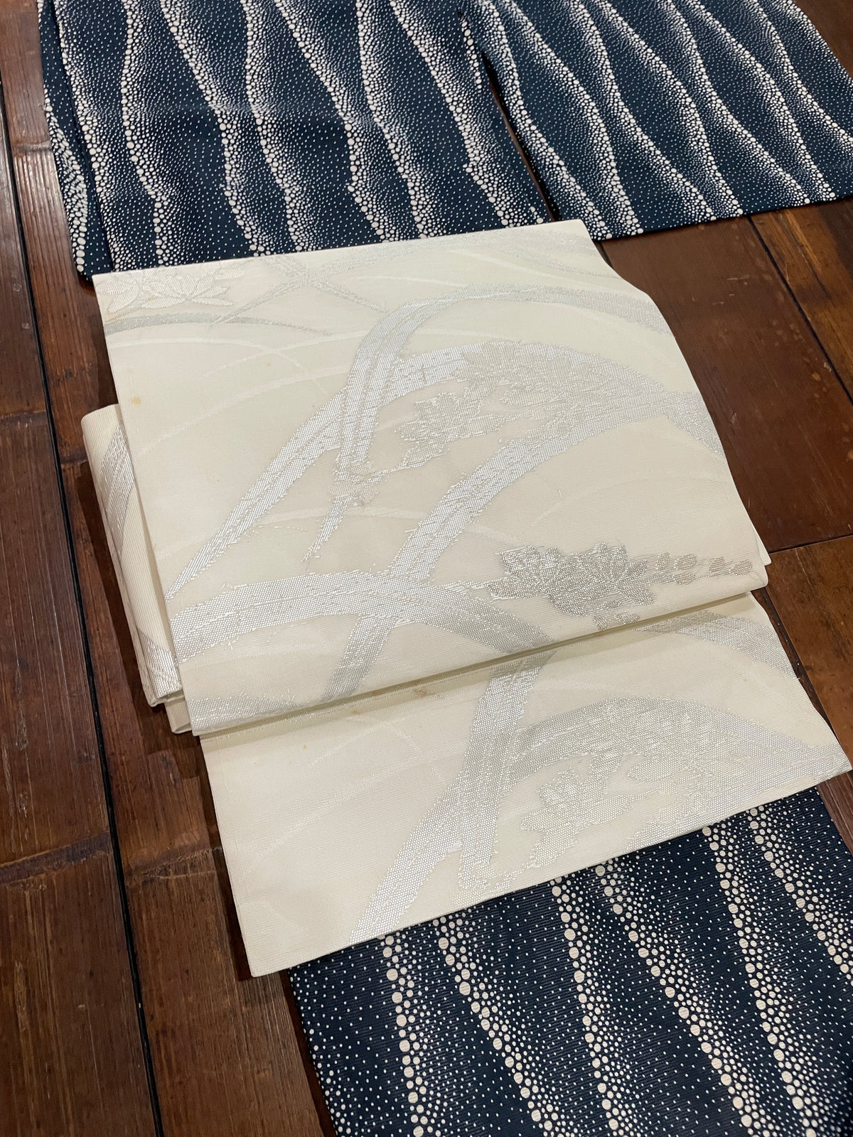 正絹夏九寸帯（紗織/作り帯） — Women's NATU_OBI｜Heritage Collection