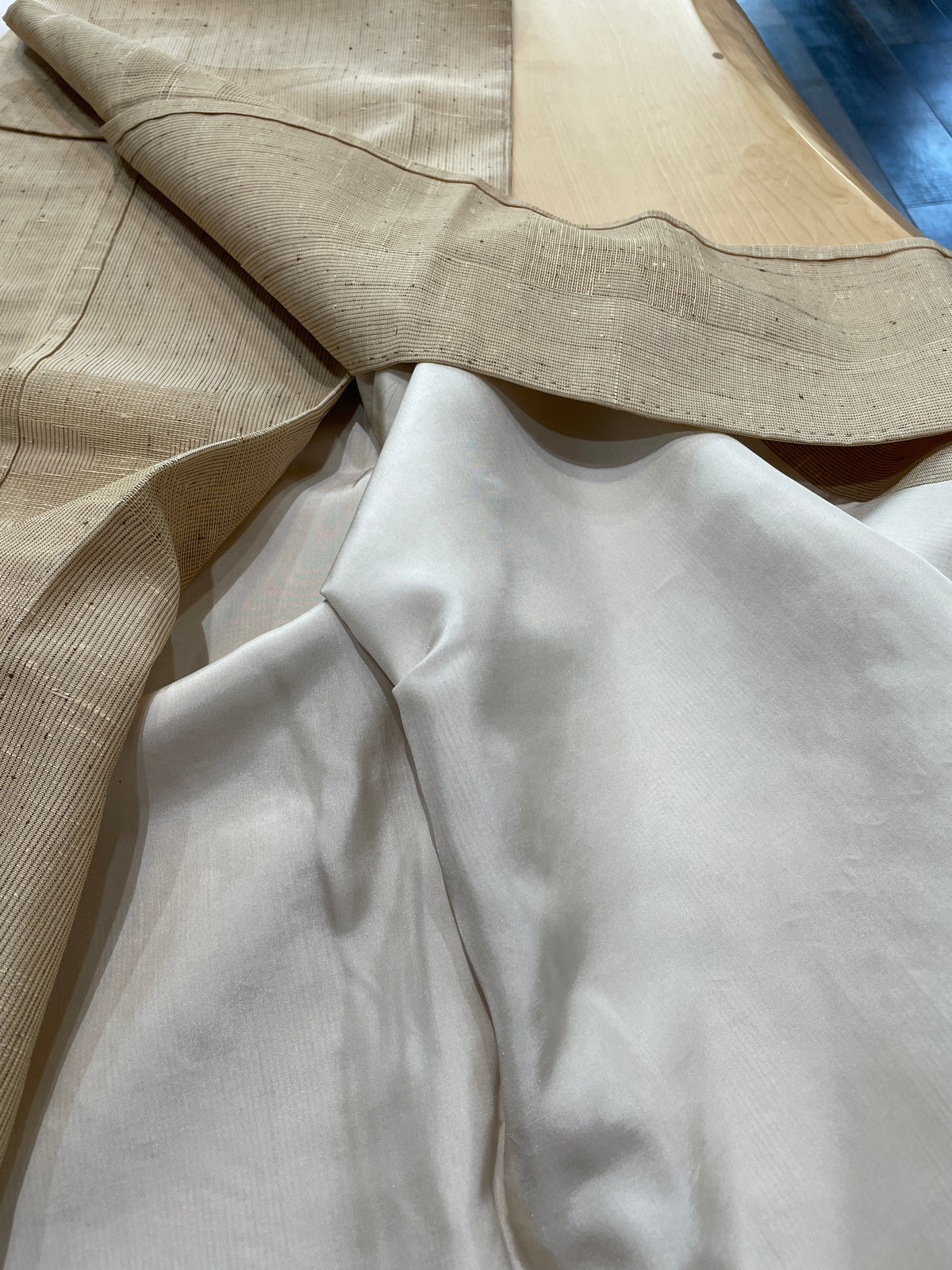 正絹夏紬着物（ 単衣仕立て） — natu Tumugi Kimono｜Heritage Collection