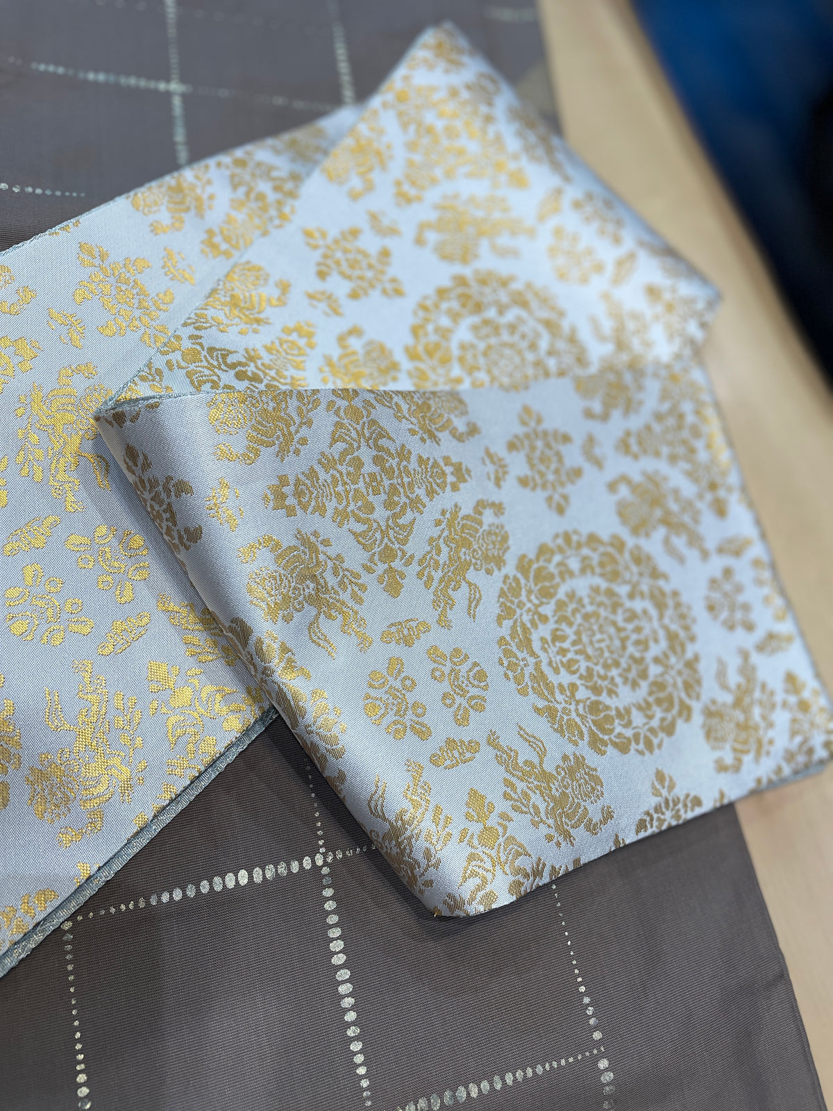 正絹お召訪問着「金彩」 袷衣仕立て — Kinsai Omeshi Kimono｜Heritage Collection